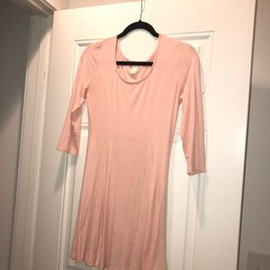 Forever 21 light pink dress